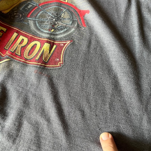 Vintage Harley Davidson Lake Placid NY Tee Shirt - Picture 3 of 7